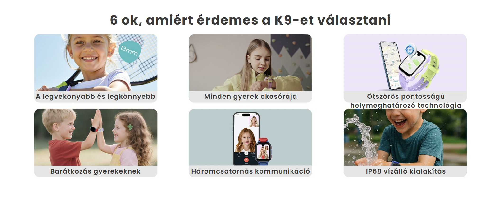 5 MP kamera kézmozdulat-vezérléssel